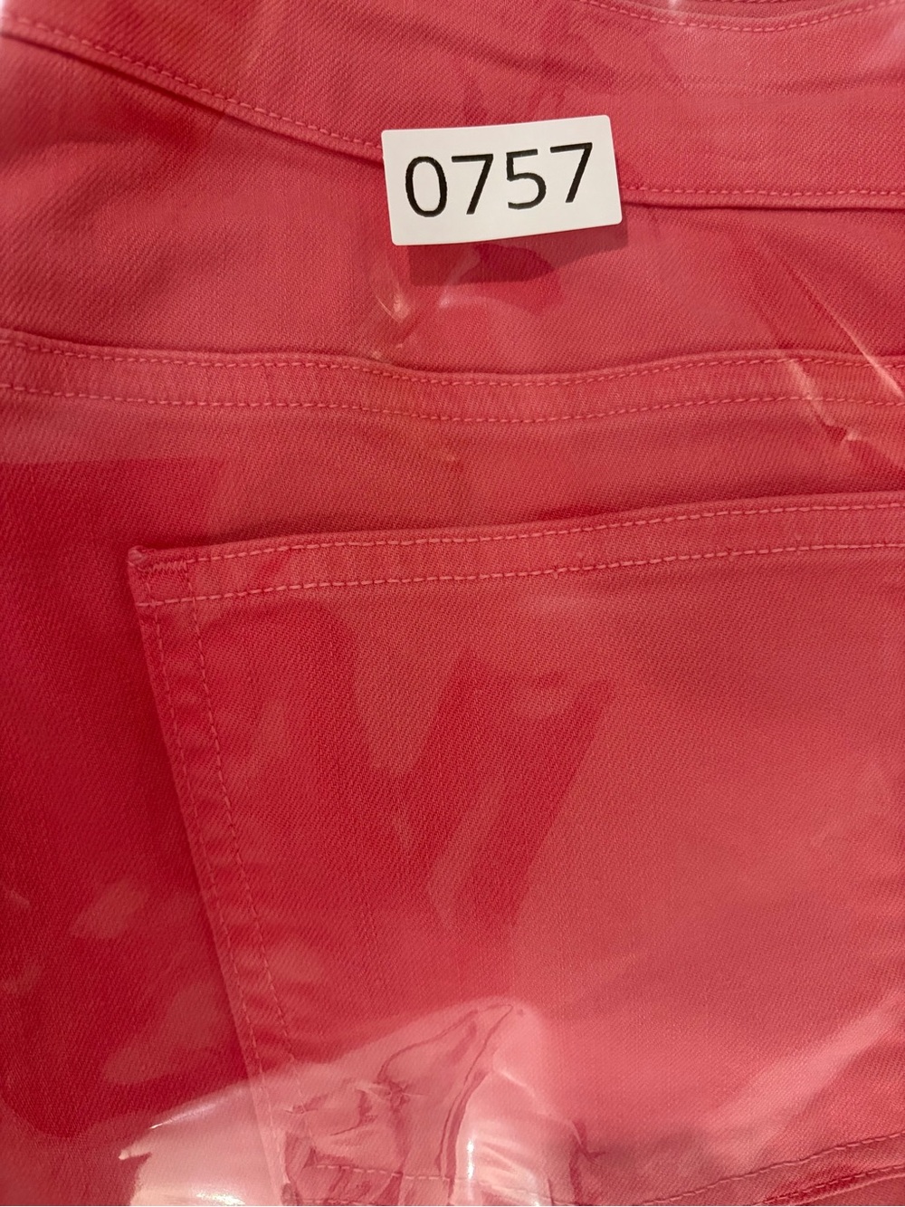 Eileen Fisher Coral-Pink Jeans (10) - Picture 9 of 9